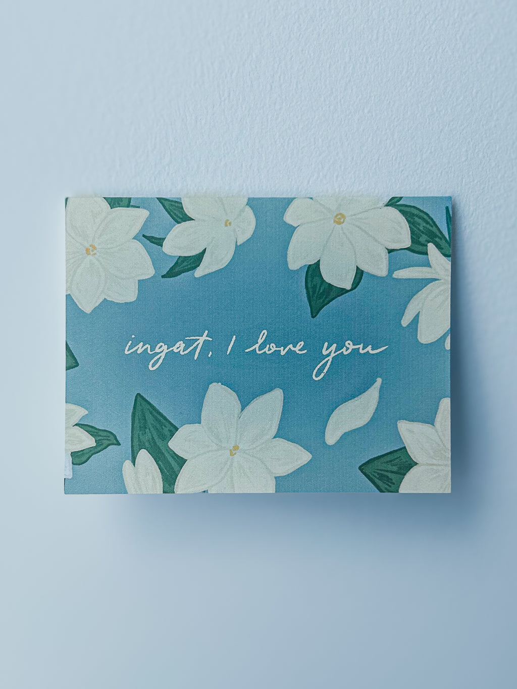 Ingat, I Love You Card (Sampaguita)