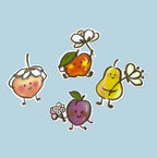 Apple Blossom Vinyl Sticker
