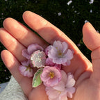 03. Cherry Blossom ✿ bud+blossom | Birth Flower Enamel Pin