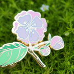 03. Cherry Blossom ✿ bud+blossom | Birth Flower Enamel Pin