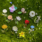 10. Marigold ✿ bud+blossom | Birth Flower Enamel Pin