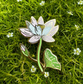 07. Water Lily ✿ bud+blossom | Birth Flower Enamel Pin