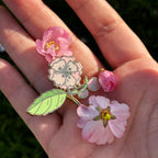 03. Cherry Blossom ✿ bud+blossom | Birth Flower Enamel Pin