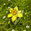 12. Narcissus ✿ bud+blossom | Birth Flower Enamel Pin