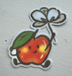 Apple Blossom Vinyl Sticker