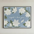 "Ingat, I Love You" Print (Sampaguita)